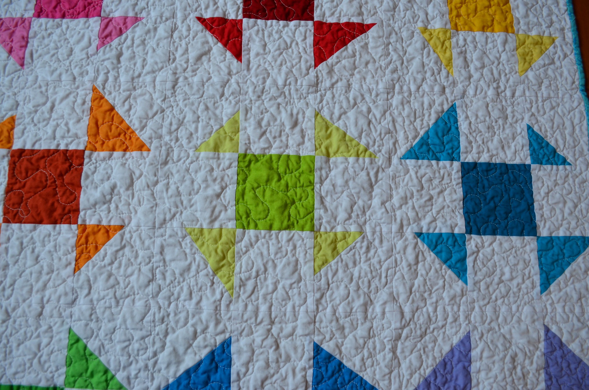 Liberated (emergency) Baby Quilt {tutorial}