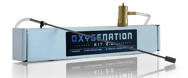 aeration wand for oxygenation