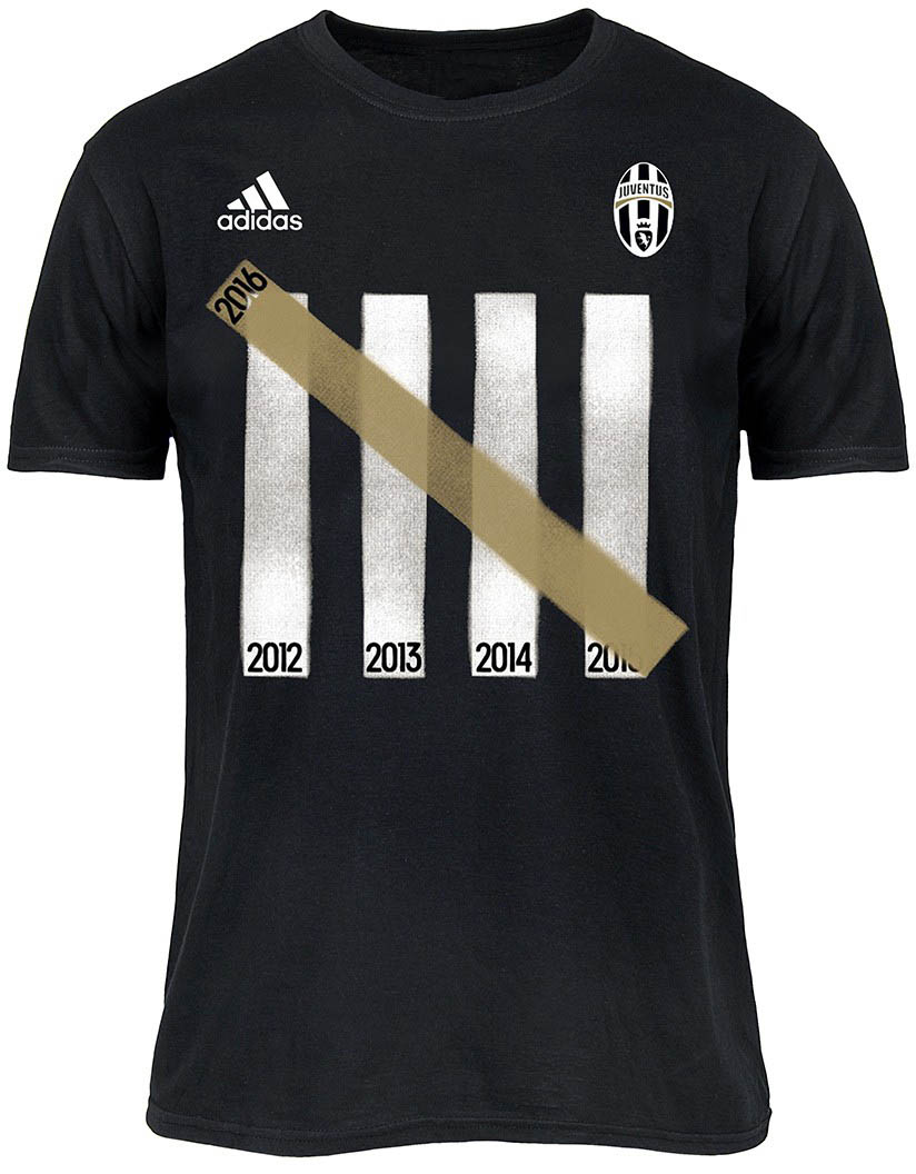 Juventus 15-16 Serie A Champions Shirts Revealed - Footy ...