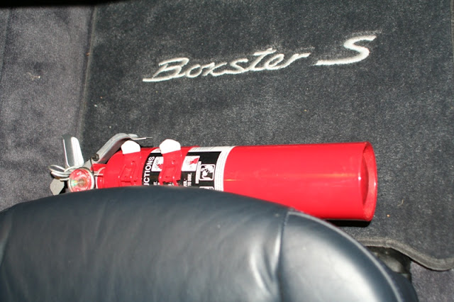 Porsche Fire Extinguisher