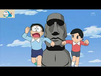 Doraemon Subtitle Indonesia - Moai Di Arah Timur