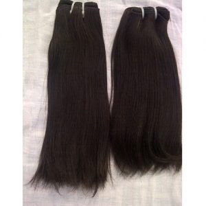 A pair of comparable hair extensions