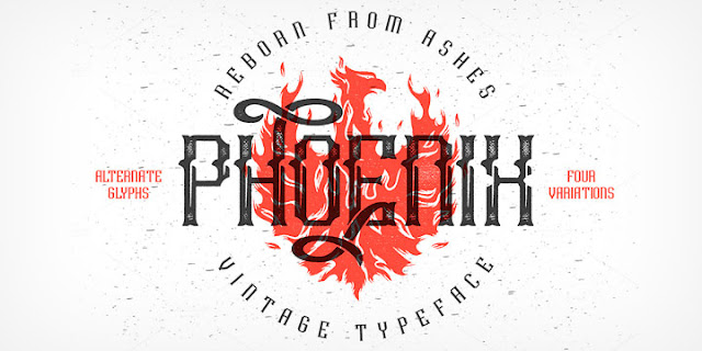 Phoenix Free Vintage Font