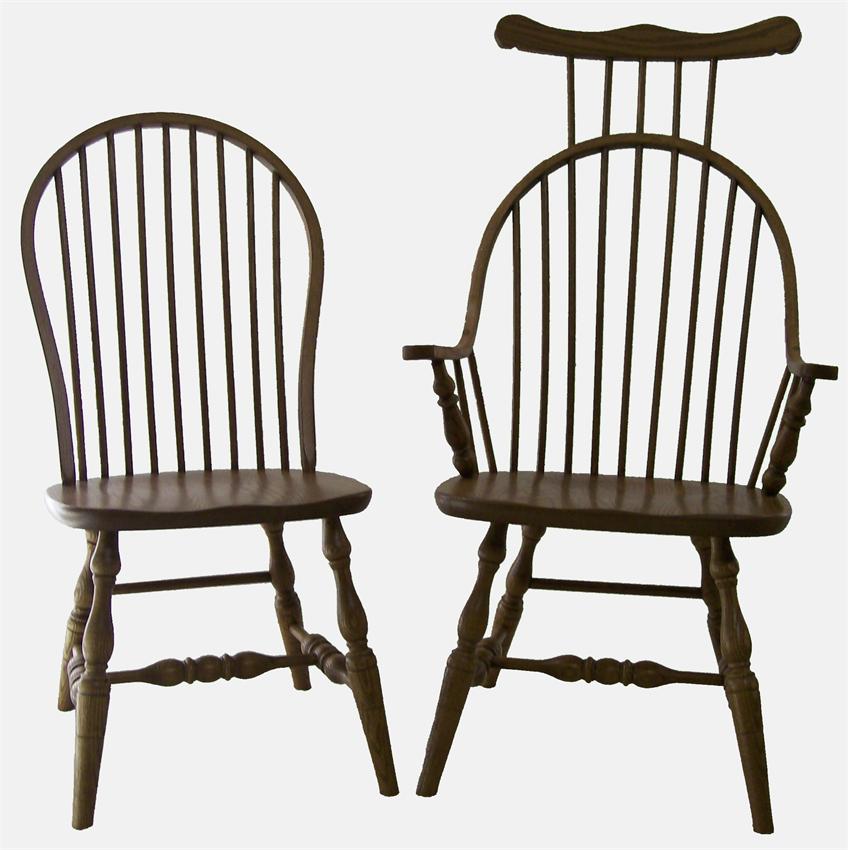 made in the usa furniture Amish Windsor Dining Room Chair | 848 x 850