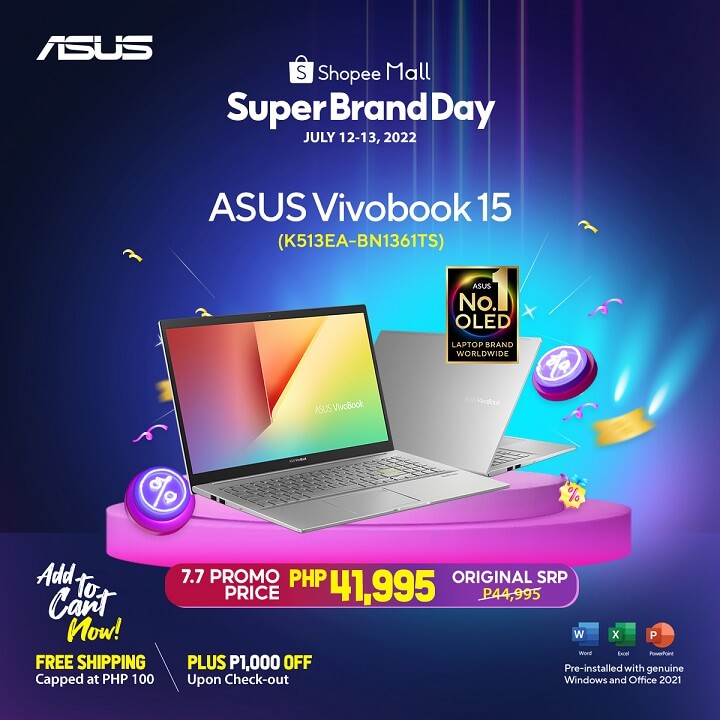 ASUS Joins Shopee