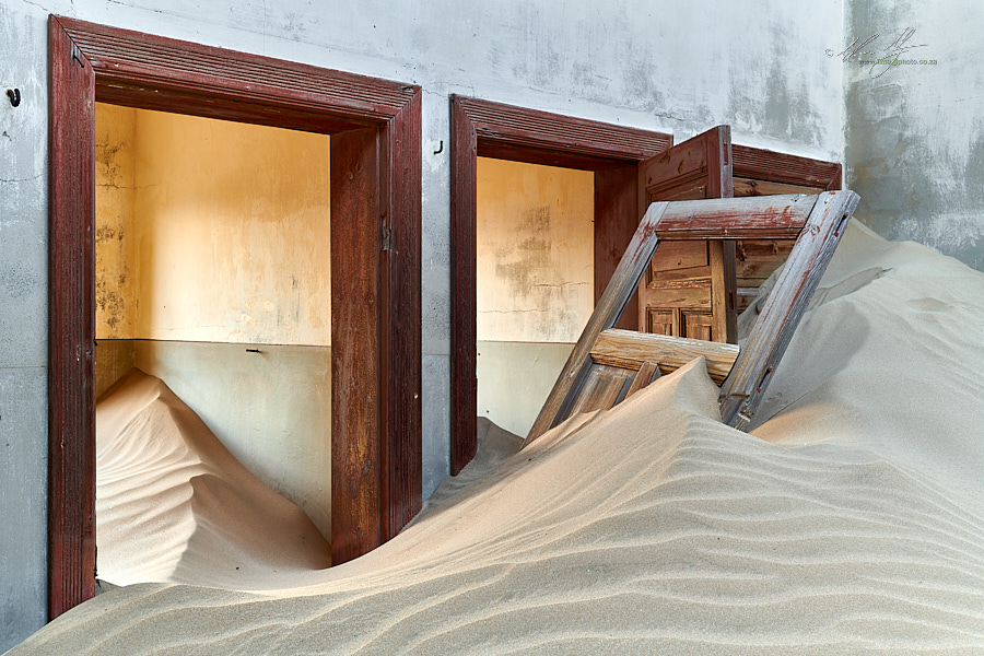 Doors, Kolmanskop, Namibia