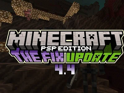 Minecraft PSP Edition 4.4 (The Fix Update) Descarga!