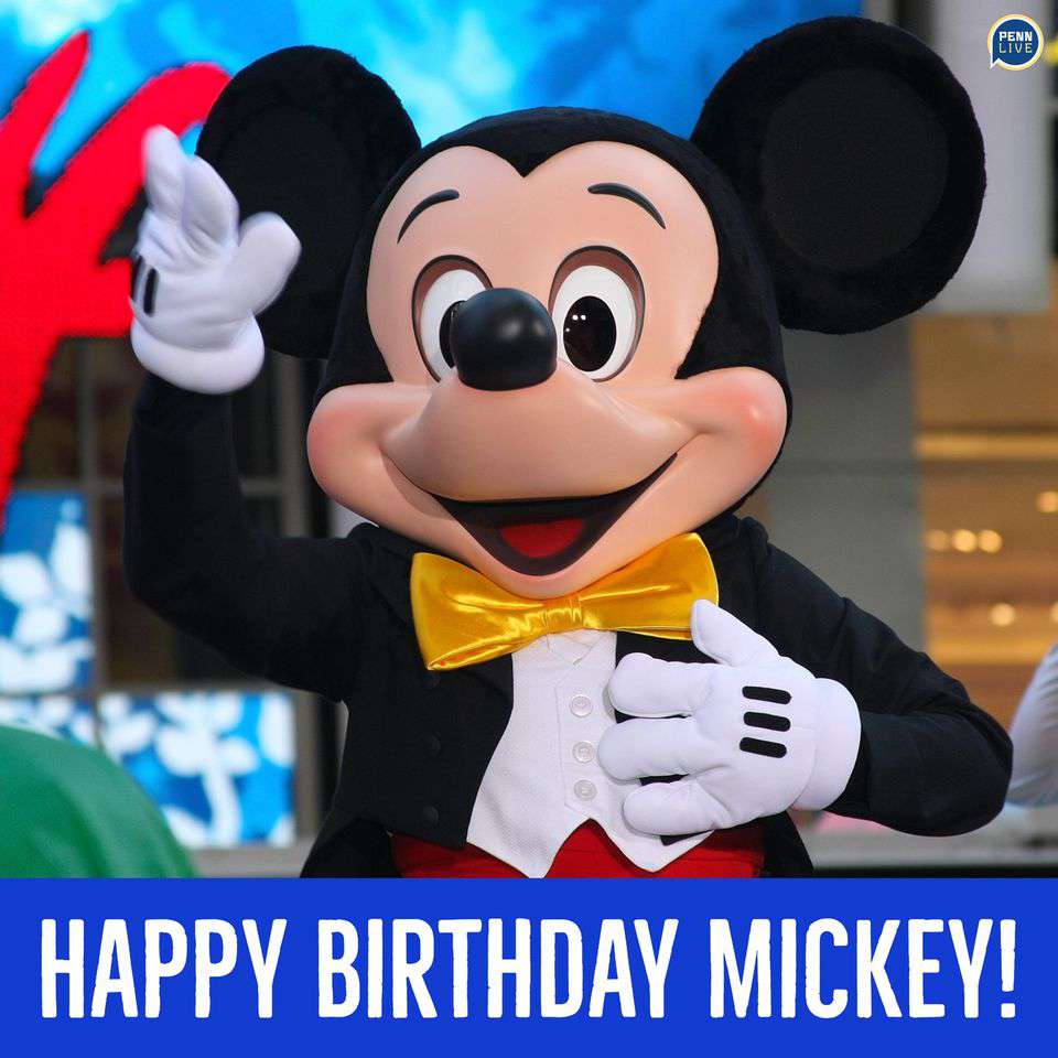 Mickey Mouse’s Birthday Wishes Beautiful Image