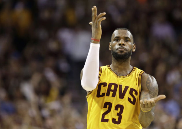 LeBron au terme du match 3 des Finales 2015