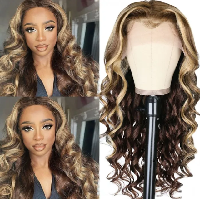 https://www.nadula.com/nadula-perfect-ash-blonde-highlight-human-hair-wig-with-baby-hair-upgraded-bouncy-body-wave-brown-hair-wig.html