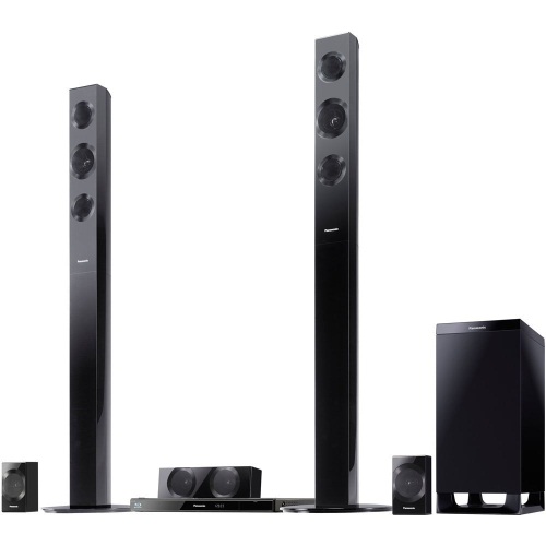 Panasonic SC-BTT490 Energy Star 5.1-Channel 1000-Watt Full HD 3D Blu-Ray Home Theater System with Built-in Wi-Fi (2012 Model)