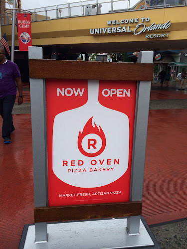 Red oven pizza bakery universal orlando CityWalk opening photos