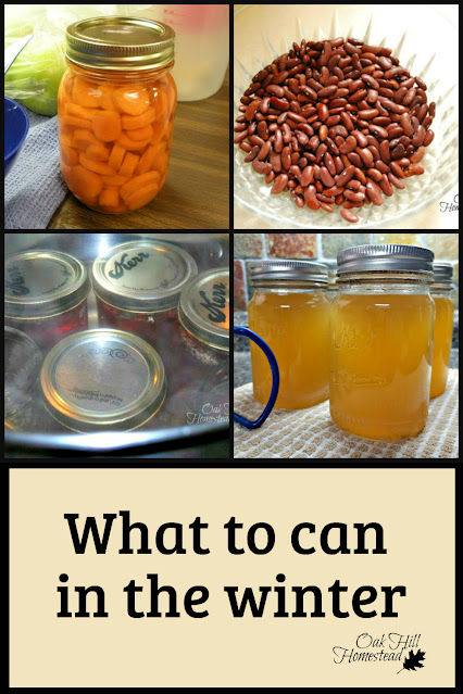 Collage of home canned foods