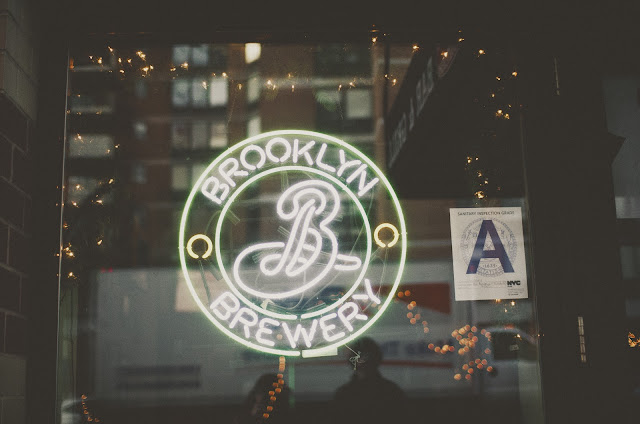 Brooklyn Brewery, neon, sign, beer, bar, tavern, Manhattan, New York