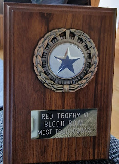 Red trophy VI - Most Touchdowns