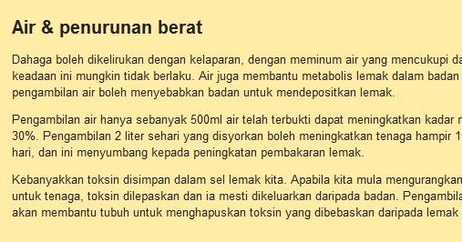 Kalori Minuman ~ TIPS CANTIK KURUS KACAK:: MALAYSIA OFFICIAL