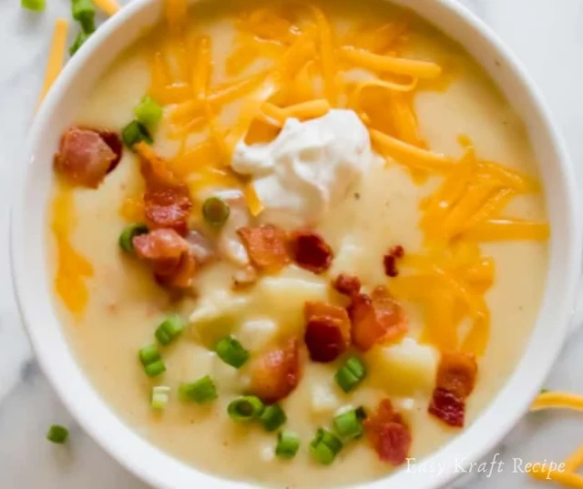 CREAMY POTATO SOUP RECIPE