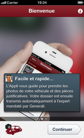 Application AutoFocus sur iPhone