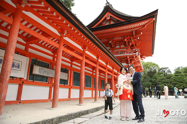 下鴨神社でのお宮参り出張撮影