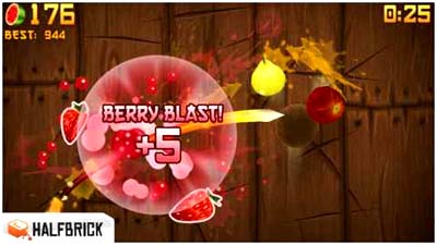 Fruit Ninja apple itunes app