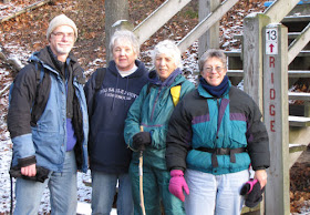 hikers at Ludington State Park
