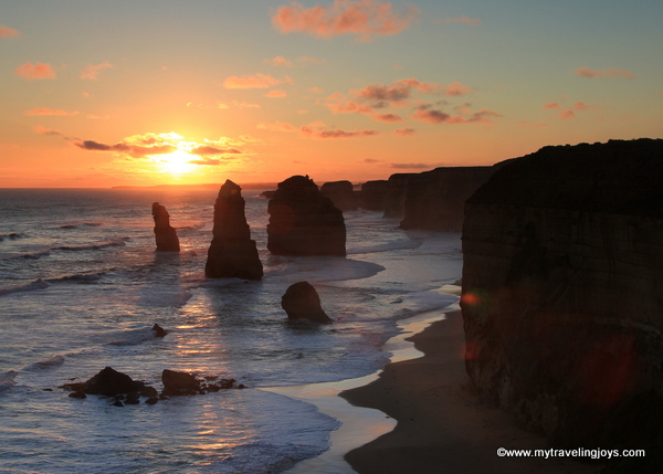 Sunrise And Sunset At 12 Apostles Along The Great Ocean Road My Traveling Joys