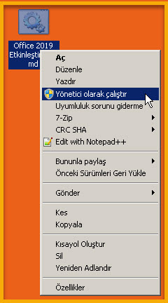 Office 2019 Ürün Anahtarı