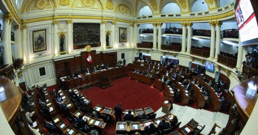 Congreso de la República inicia sesión plenaria para debatir admisión de vacancia presidencial