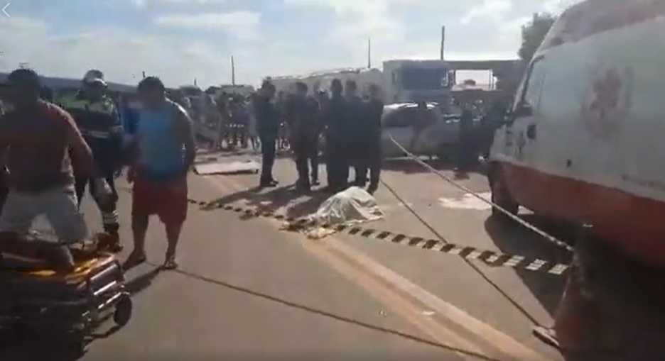 Vídeo mostra acidente fatal nesta manhã em Russas