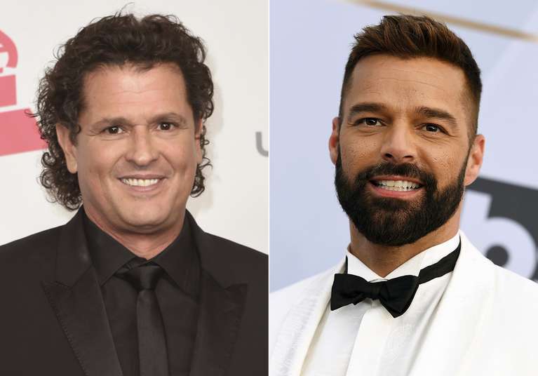 Carlos Vives y Ricky Martin le cantan juntos a Puerto Rico