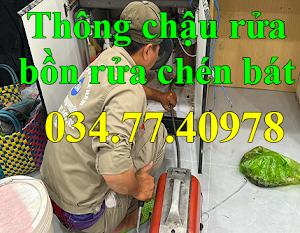 Thông chậu rửa tại Nha Trang