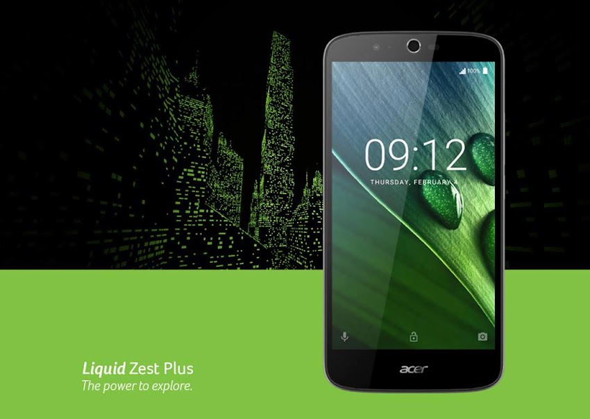Review dan Harga Acer Liquid Zest Plus Baterai 5000 mah hanya 2.7 juta