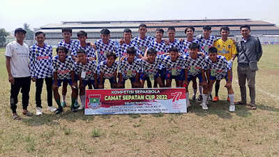 Kompetisi Sepak Bola Camat CUP U-19, Team Desa Pondok Jaya lolos ke Babak Final