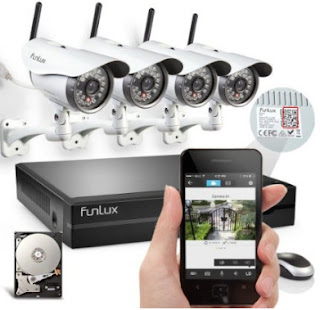 Funlux 4CH Security NVR 4MP Outdoor IP Surveillance Camera review