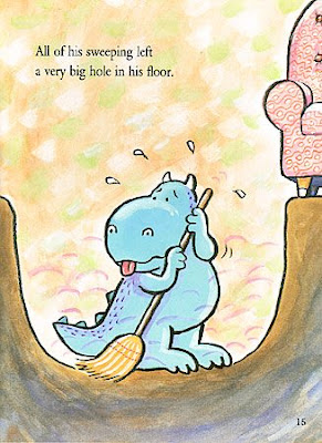 booksforkids-reviews.com excerpt from a DRAGON book by Dav Pilkey