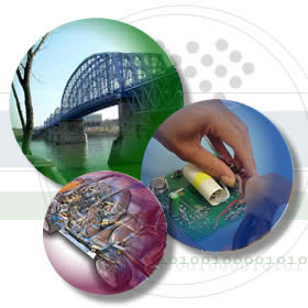 technology clip art of electronics and construction