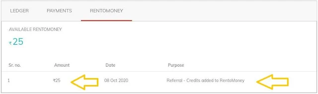 rentomoney referral bonus