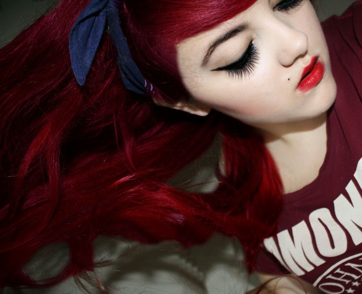 Cherry Red Hair