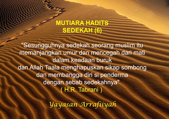 Keutamaan Bersedekah