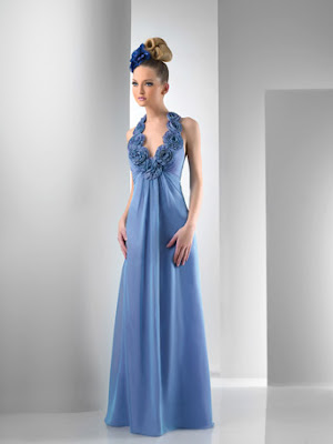 blue-bridesmaid-dress-with-halter-chiffon-dresses