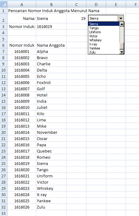 Tips Membuat Menu Combo Box dalam Worksheet Excel