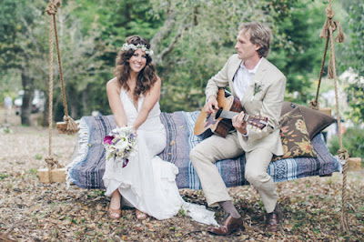 mariage boho-chic