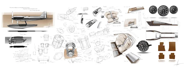 Rolls-Royce presented Phantom Coupé Aviator detail design