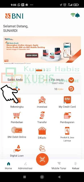 Cara Melihat History Transaksi (Mutasi) Di BNI Mobile Banking Dengan Mudah