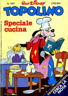 Topolino 1357 - 29 Novembre 1981 | ISSN 1120-611X | CBR 215 dpi | Settimanale | Fumetti Classici | Universo Disney
Numero volumi : IN CORSO
Topolino apparve in Italia il 30 marzo 1930, quando sul n.13 del settimanale torinese Illustrazione del Popolo, diretto da Lorenzo Gigli, fu pubblicata la prima striscia disegnata da Ub Iwerks e intitolata Le avventure di Topolino nella giungla. Due anni dopo si ha il primo libro illustrato italiano con le sue immagini: Sua Altezza Reale il Principe Codarello e, poco più tardi, il 31 dicembre 1932, esce il primo numero di Topolino in formato giornale, edito da Nerbini.
Sulla falsariga del celebre Corriere dei Piccoli, anche Topolino si presentava ai lettori con periodicità settimanale e si apriva con una breve storia in cui le didascalie sono scritte in rima e realizzata da Giove Toppi, che divenne quindi il primo autore Disney italiano. Sul settimanale della Nerbini, comunque, trovano spazio soprattutto le strisce e le tavole realizzate da Floyd Gottfredson. In queste storie vengono anche introdotte delle didascalie in rima, scritte dal primo direttore della rivista, Paolo Lorenzini (detto Collodi Nipote in quanto nipote di Carlo Collodi), e viene anche assegnato il nome definitivo alla spalla di Topolino, ovvero quel Pippo un po' lunatico e un po' svampito che sui libri della Salani veniva ancora chiamato Medoro.
Nerbini non si era assicurato correttamente i diritti di pubblicazione: quando aveva varato la sua rivista, infatti, si era rivolto al Consorzio Cinematografico E.I.A., il distributore dei cortometraggi di Topolino, quando in realtà i diritti per le riviste erano stati dati in mano al giornalista Guglielmo Emanuel dallo stesso Disney. Per cui, per un paio di numeri, la testata passò da Topolino a Topo Lino, per poi riprendere la nota testata con il n.7. Il Topolino Giornale era formato da otto pagine e non conteneva solo storie a fumetti Disney ma anche storie non-Disney che anzi erano di solito la maggioranza delle storie presenti in un numero.
Il numero 137 del Topolino Giornale, dell'11 agosto 1935, segna il passaggio di consegne da Nerbini alla Mondadori. Il fascismo, tuttavia, causò dei problemi al giornale. Dal 1938, il Min.Cul.Pop. (Ministero della Cultura Popolare) impone alla stampa di non editare più i protagonisti del fumetto popolare americano. Il solo Topolino è risparmiato, e così il suo logo e il suo personaggio possono continuare ad esistere nelle edicole italiane, ma in piena seconda guerra mondiale, a partire dal n.476 del 27 gennaio 1942, anche il settimanale è costretto a cedere alle restrizioni. Lo sostituisce Tuffolino, un ragazzetto dalle medesime caratteristiche fisiche, disegnato dal grande illustratore Pierlorenzo De Vita. Con la fine del fascismo, le avventure di Topolino poterono di nuovo essere pubblicate.
Alla fine degli anni quaranta, però, i giornali a fumetti che pubblicavano storie a puntate di non più di due tavole ad episodio erano irrimediabilmente in crisi, e così lo stesso Topolino, le cui vendite erano di gran lunga calate rispetto al periodo d'oro. Mondadori, però, non poteva rinunciare alla rivista da edicola per non perdere i ricchi diritti delle pubblicazioni da libreria, così decise un doloroso ma necessario cambio di formato e periodicità. Nel 1949 nasce così il periodico a fumetti Topolino formato libretto, all'inizio con cadenza mensile, quindi quindicinale e, infine, settimanale, fino a giungere a oggi al suo sessantesimo anniversario e con oltre 3000 numeri usciti, ricchi di storie tra le più famose, con autori da Carl Barks a Romano Scarpa, da Floyd Gottfredson a Giovan Battista Carpi e così via.