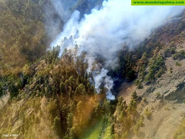 Incendio de La Caldera de Taburiente en La Palma: Continúan las labores de extinción pero ya sin llamas visibles