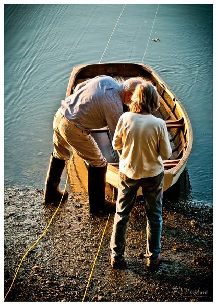 Sam and Melody boat