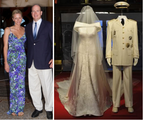 A Tale of Two Princesses and Their Wedding Dress Exhibitions