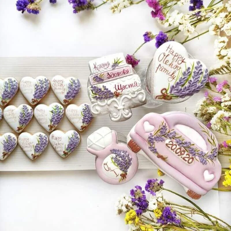 Decoração de Casamento Lavanda: Elegância e Romance em Tons de Roxo - sobremesas, doces e macarons de casamento