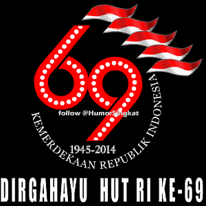 DP BBM Hut RI ke-69 Gambar Animasi Bergerak 17 Agustus 2014